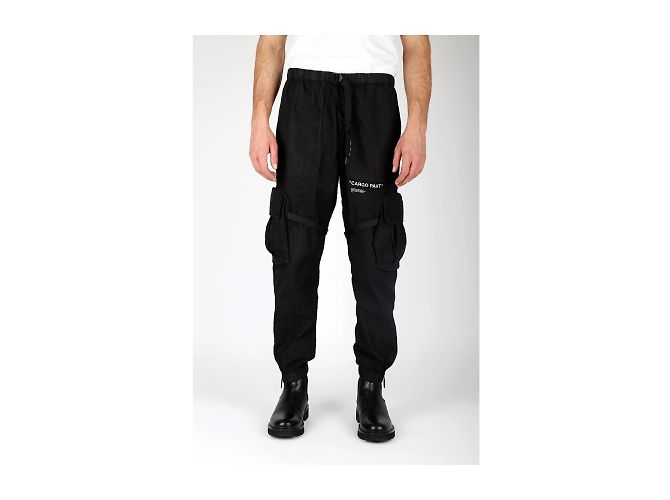 Off White Pantalones cargo blanco roto - vista 2