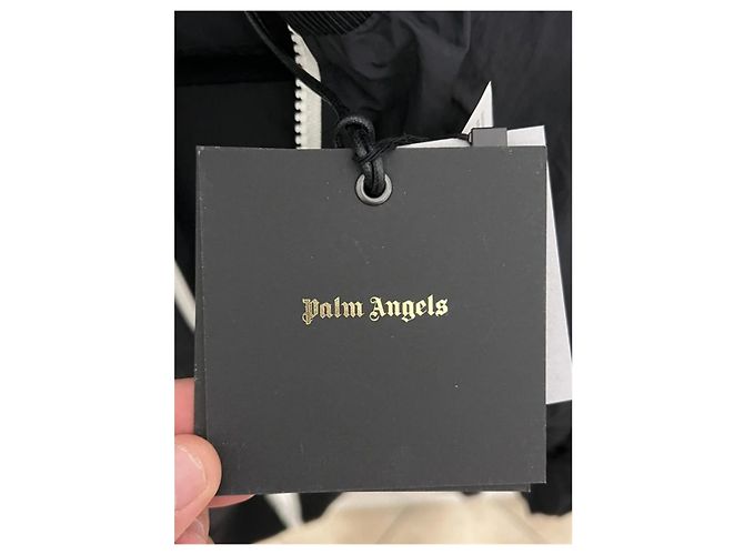 Palm Angels Black Polyamide Blazer Jacket - view 2