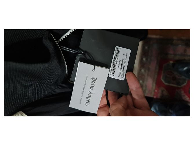 Palm Angels Black Polyamide Blazer Jacket - view 4