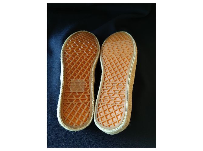Autre Marque Espadrillas SAINTS in denim antracite cotone Grigio antracite - vista 5