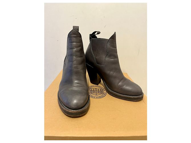 Botas Chelsea grises STAR de Acne Studios - vista 3