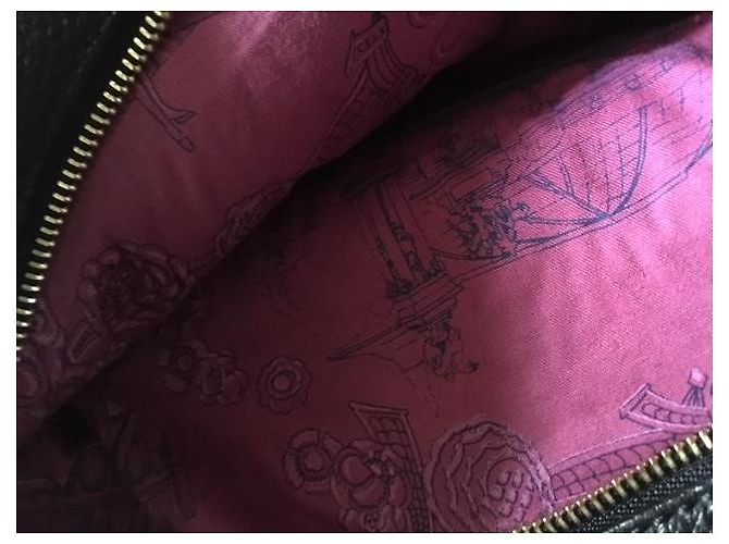 Borsa a mano Lancel in pelle nera Nero - vista 2