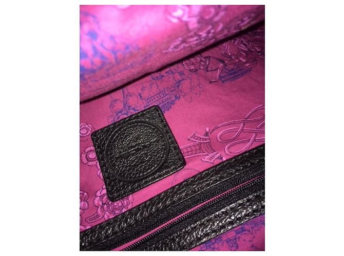 Borsa a mano Lancel in pelle nera Nero - vista 5
