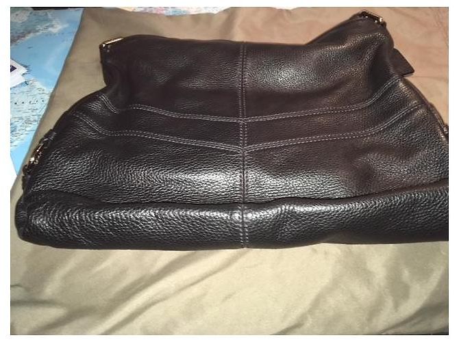 Borsa a mano Lancel in pelle nera Nero - vista 7