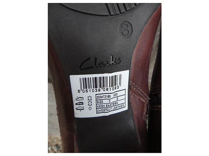 Botas Clarks X Mary de cuero marrón Castaño - vista 6