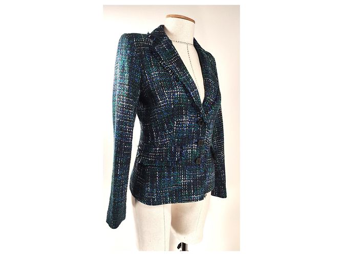 Chaqueta Karl Lagerfeld Verde Algodón Multicolor - vista 2