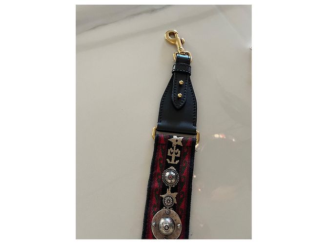 Christian Dior bolsa tiracolo 30 Montaigne couro preto bordô - vista 6