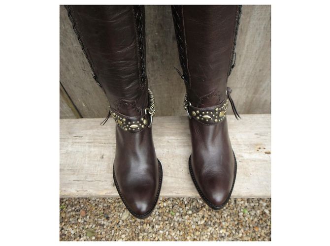 ash p boots 36 New condition Dark brown - view 3