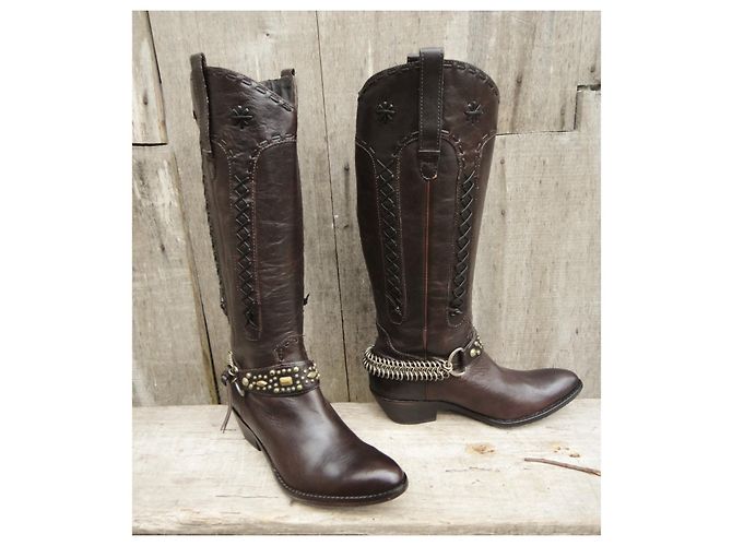 ash p boots 36 New condition Dark brown - view 8