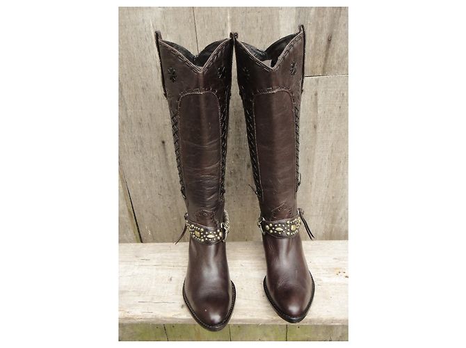 ash p boots 36 New condition Dark brown - view 9