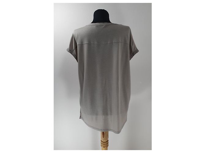 Top a righe in seta e tencel Luisa Cerano Multicolore - vista 2