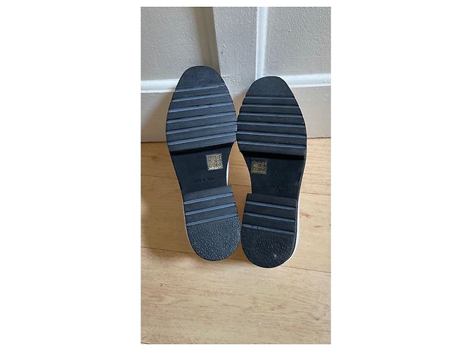 Mocassins Maje de couro branco - vista 5