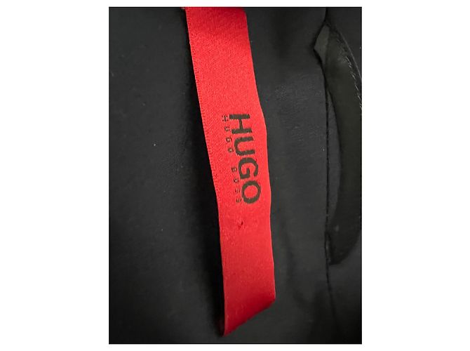 Blazer blu navy Hugo Boss Anelly in cotone - vista 4