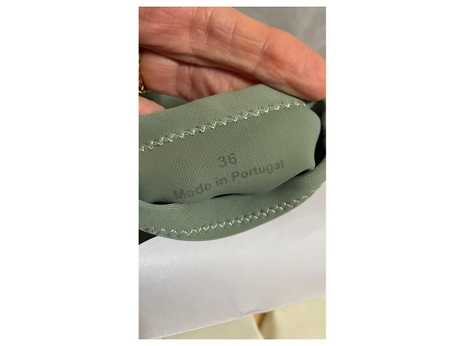Botines Kenzo Verde Almendra Cuero Verde claro - vista 6