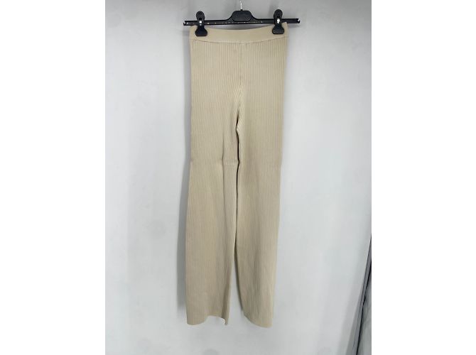 Autre Marque Henne Hose T.UK 8 Viskose Beige - Ansicht 2