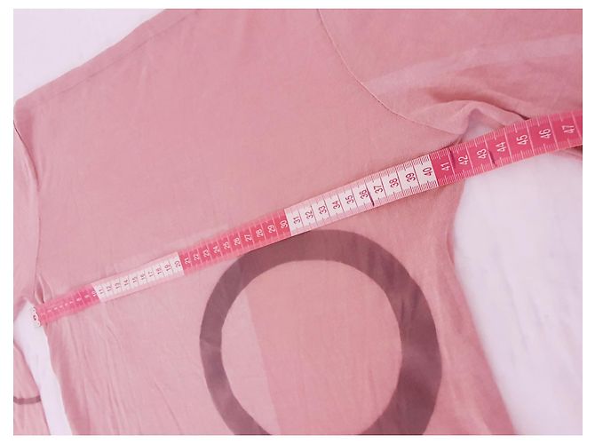 Conjunto falda + top Chanel Rosa Gris Burdeos - vista 9