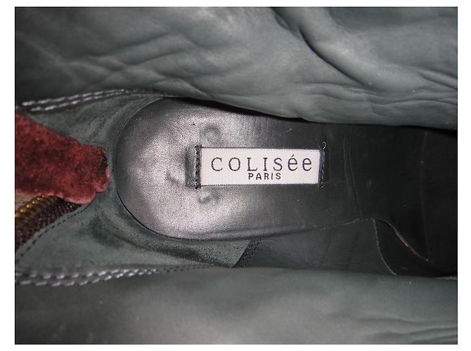 Colisee De Sacha botas Colosseum Paris p 38,5 Marrón oscuro - vista 7