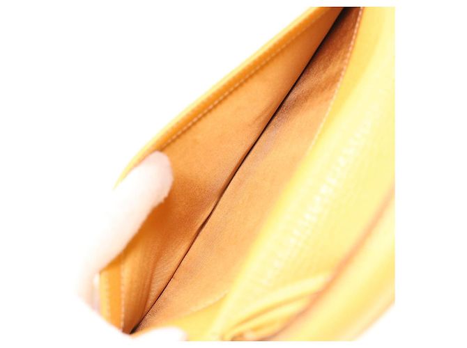 Borsa a mano LOEWE Barcelona in pelle 2modo Yellow Auth am4030 Giallo - vista 17