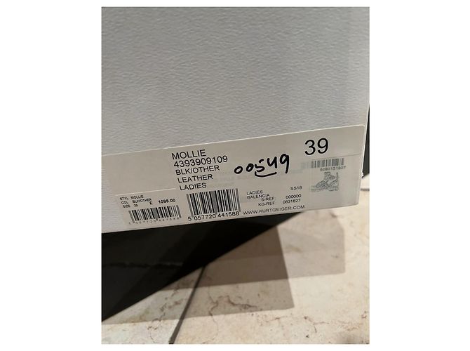 Botas Balenciaga Graffiti de piel nubuck negro 38 - vista 2