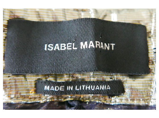 Calça harém dourada Isabel Marant - vista 6