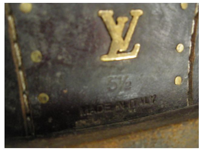 Botas Louis Vuitton en piel estilo potro - vista 8