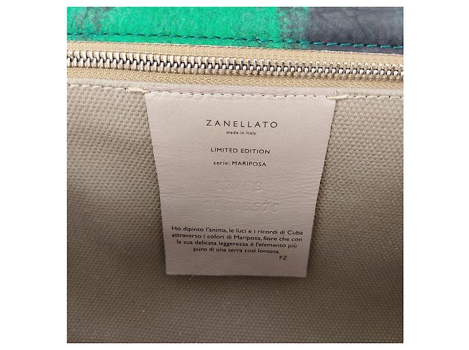 Zanellato Borsa Postino Edizione Limitata Mariposa Multicolore - vista 14