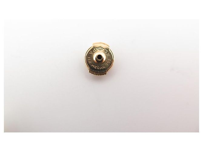 NUOVE ORECCHINI A CERCHIO IN ORO LOUIS VUITTON RETE MONOGRAMMA D'oro - vista 9