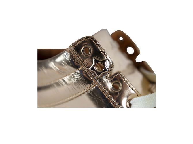 Sneakers Jimmy Choo Belgravia oro metallizzato D'oro - vista 4