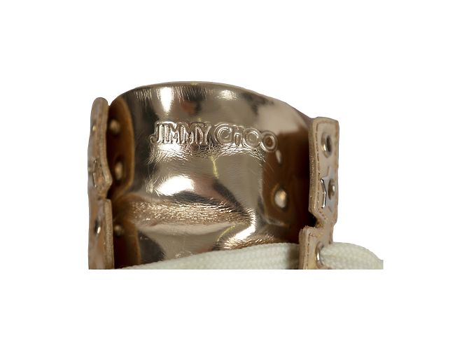 Sneakers Jimmy Choo Belgravia oro metallizzato D'oro - vista 6