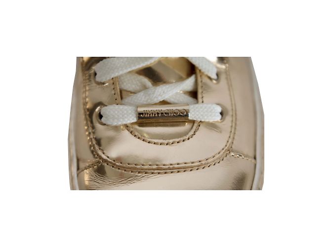 Sneakers Jimmy Choo Belgravia oro metallizzato D'oro - vista 7
