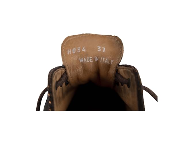 Scarpe stringate metallizzate Paul Smith Bronzo - vista 3
