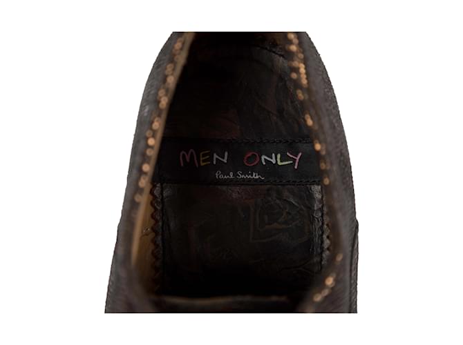 Scarpe stringate metallizzate Paul Smith Bronzo - vista 4