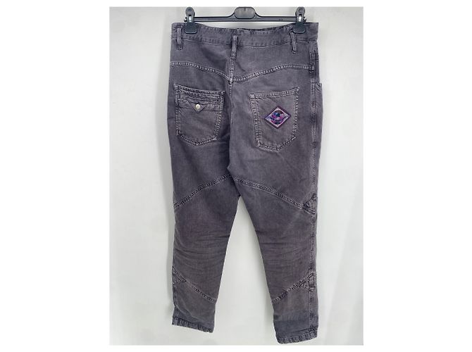 Pantalones Isabel Marant T.FR 30 Algodón Gris - vista 2