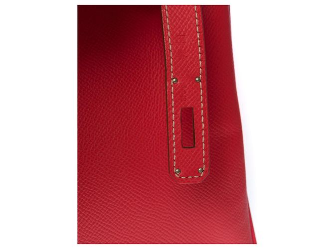 Hermès Borsa Hermes Birkin 35 in Pelle Rosa - 100957 - vista 6