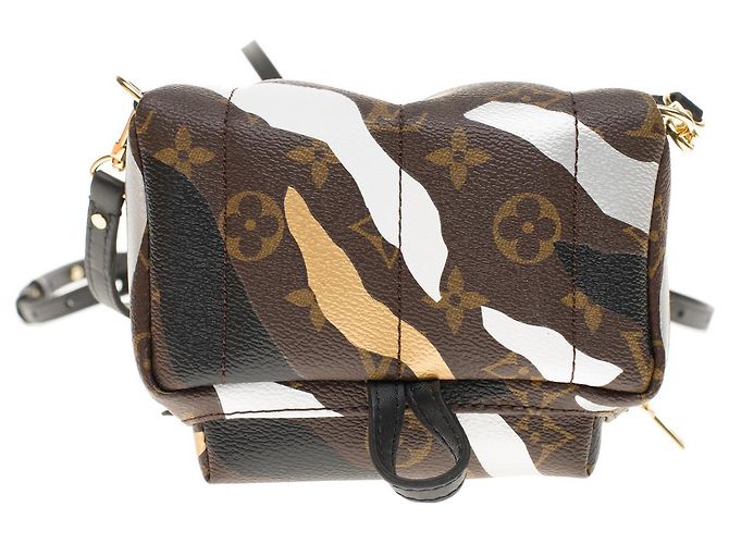 Borsa LOUIS VUITTON in Tela Marrone - 100965 - vista 11