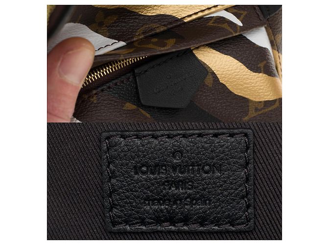 Borsa LOUIS VUITTON in Tela Marrone - 100965 - vista 6