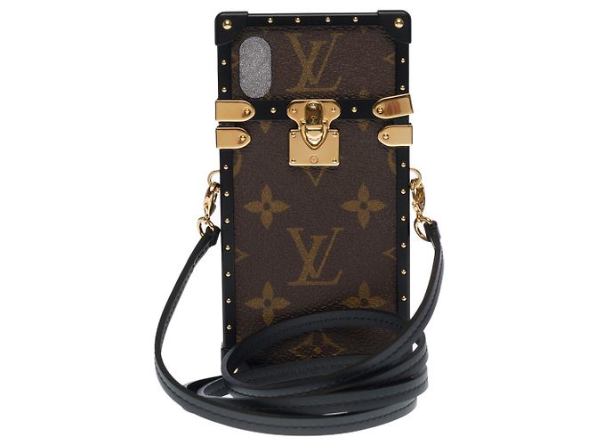 Borsa LOUIS VUITTON in Tela Marrone - 100246 - vista 2