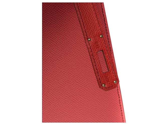 Hermès Hermes Kelly Tasche 35 aus rosafarbenem Leder - 100993 Pink - Ansicht 7