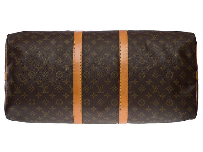 Louis Vuitton Bolsa de viaje de Keepall 55 BANDOLERA PERSONALIZADA "EL REY PELE NUNCA MUERE VS MICKEY"-100929 - vista 8