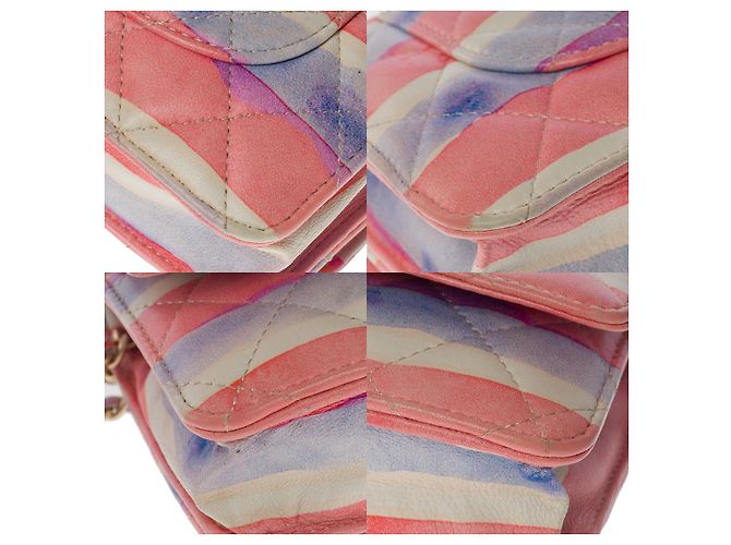 Borsa CHANEL Wallet on Chain in Pelle Rosa - 101025 - vista 11