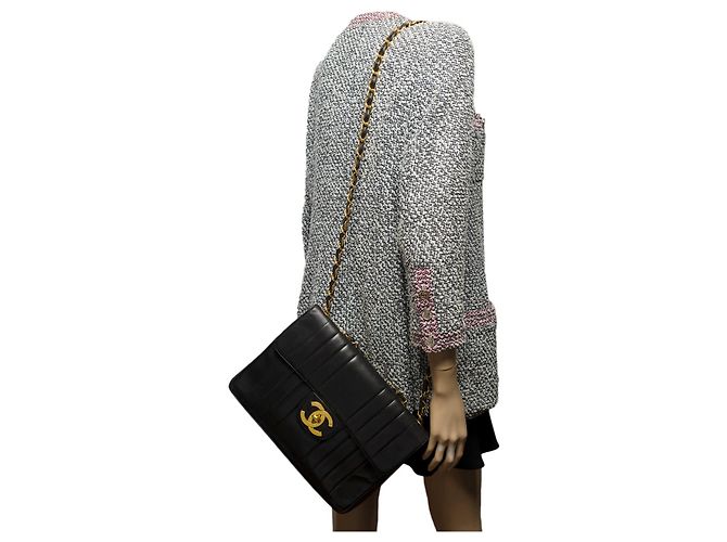 Sac Chanel Timeless/classic black leather - 100515 - view 11