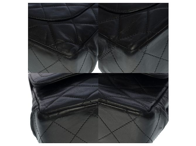 Timeless Sac Chanel Zeitlos/Klassisches schwarzes Leder - 100315 - Ansicht 10