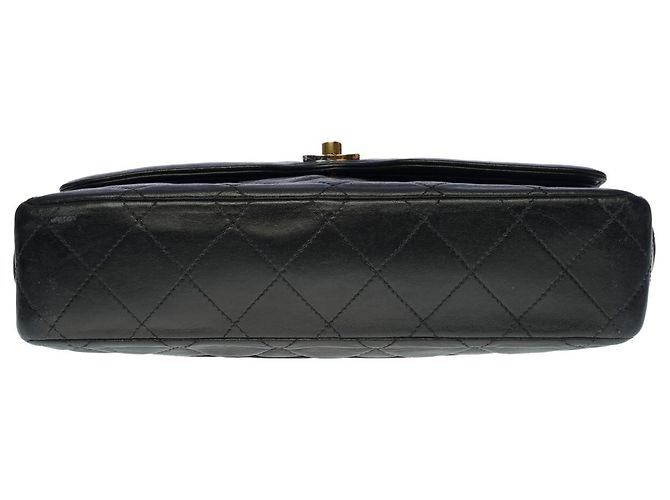 Timeless Sac Chanel Zeitlos/Klassisches schwarzes Leder - 100315 - Ansicht 9