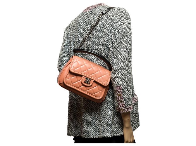 Timeless CHANEL Tasche aus rosa Leder - 100866 Pink - Ansicht 12