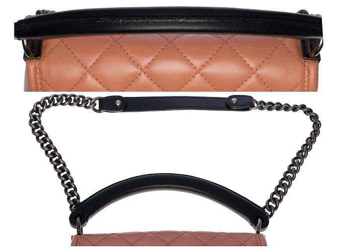 Timeless CHANEL Tasche aus rosa Leder - 100866 Pink - Ansicht 9
