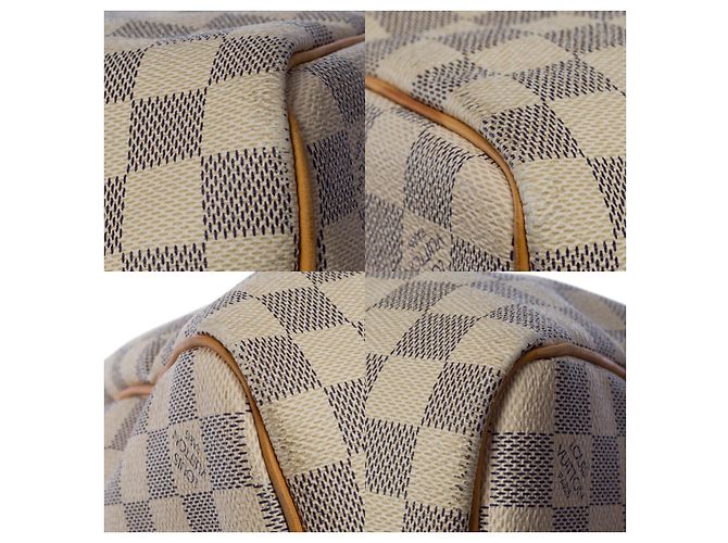 Borsa Keepall LOUIS VUITTON in tela bianca - 101063 Bianco - vista 10
