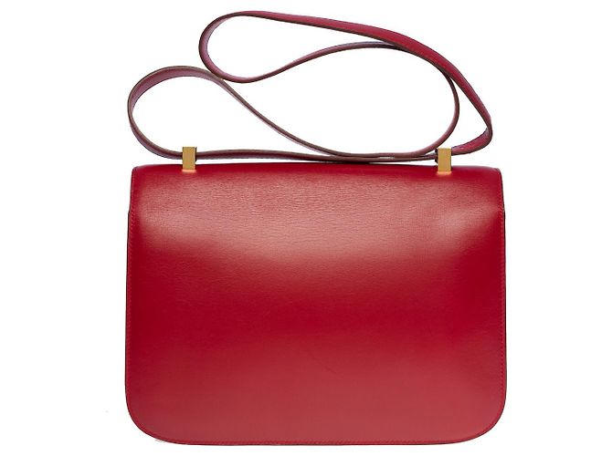 Hermès Borsa HERMES Constance in Pelle Rossa - 100895 Rosso - vista 2
