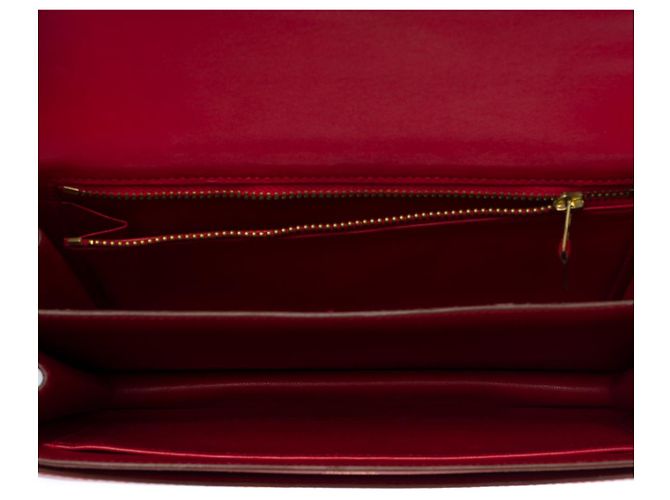 Hermès Borsa HERMES Constance in Pelle Rossa - 100895 Rosso - vista 7