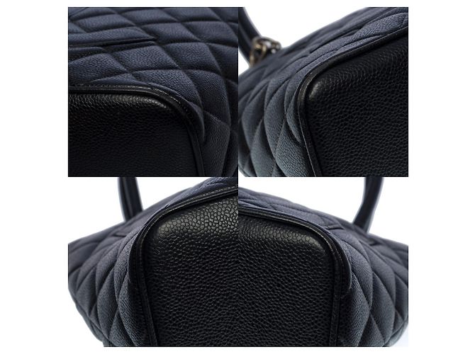 Medaillon Borsa Medaglione CHANEL in Pelle Nera - 100661 Nero - vista 10