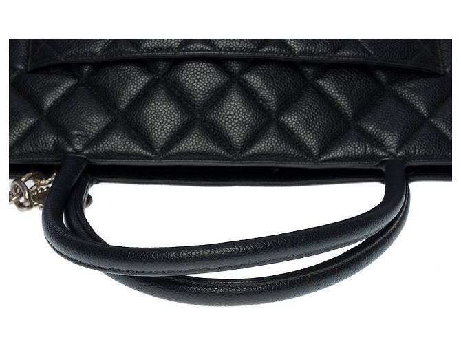 Medaillon Borsa Medaglione CHANEL in Pelle Nera - 100661 Nero - vista 8